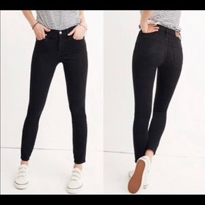 Madewell Skinny Skinny Black Jeans